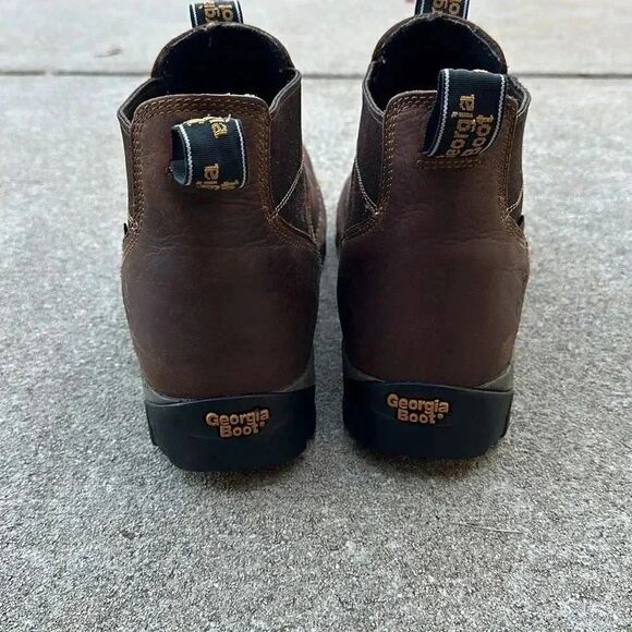 Georgia Boot Eagle One Waterproof Chelsea Work Boot - Picture 4 of 13